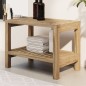 vidaXL Duschbank 60x30x45 cm Massivholz Teak vidaXL Duschbank 60x30x45 cm Massivholz Teak