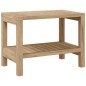 vidaXL Duschbank 60x30x45 cm Massivholz Teak vidaXL Duschbank 60x30x45 cm Massivholz Teak