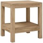 vidaXL Duschbank 45x35x45 cm Massivholz Teak vidaXL Duschbank 45x35x45 cm Massivholz Teak