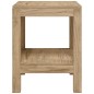 vidaXL Duschbank 45x35x45 cm Massivholz Teak vidaXL Duschbank 45x35x45 cm Massivholz Teak