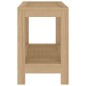 vidaXL Duschbank 60x30x45 cm Massivholz Teak vidaXL Duschbank 60x30x45 cm Massivholz Teak
