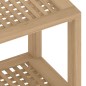 vidaXL Duschbank 60x30x45 cm Massivholz Teak vidaXL Duschbank 60x30x45 cm Massivholz Teak