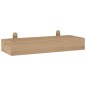 vidaXL Wandregale 2 Stk. 40x15x4 cm Massivholz Teak vidaXL Wandregale 2 Stk. 40x15x4 cm Massivholz Teak