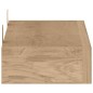 vidaXL Wandregale 2 Stk. 40x15x4 cm Massivholz Teak vidaXL Wandregale 2 Stk. 40x15x4 cm Massivholz Teak