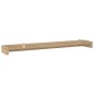vidaXL Wandregale 2 Stk. 110x15x6 cm Massivholz Teak vidaXL Wandregale 2 Stk. 110x15x6 cm Massivholz Teak