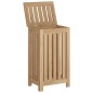 vidaXL Wäschebehälter 35x25x60 cm Massivholz Teak vidaXL Wäschebehälter 35x25x60 cm Massivholz Teak