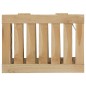 vidaXL Wäschebehälter 35x25x60 cm Massivholz Teak vidaXL Wäschebehälter 35x25x60 cm Massivholz Teak