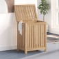 vidaXL Wäschebehälter 50x35x60 cm Massivholz Teak vidaXL Wäschebehälter 50x35x60 cm Massivholz Teak