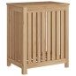 vidaXL Wäschebehälter 50x35x60 cm Massivholz Teak vidaXL Wäschebehälter 50x35x60 cm Massivholz Teak