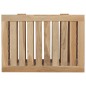 vidaXL Wäschebehälter 50x35x60 cm Massivholz Teak vidaXL Wäschebehälter 50x35x60 cm Massivholz Teak