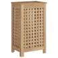 vidaXL Wäschebehälter 35x25x60 cm Massivholz Teak vidaXL Wäschebehälter 35x25x60 cm Massivholz Teak
