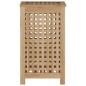 vidaXL Wäschebehälter 35x25x60 cm Massivholz Teak vidaXL Wäschebehälter 35x25x60 cm Massivholz Teak