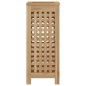 vidaXL Wäschebehälter 35x25x60 cm Massivholz Teak vidaXL Wäschebehälter 35x25x60 cm Massivholz Teak
