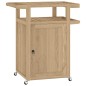vidaXL Barwagen 70x50x90 cm Massivholz Teak vidaXL Barwagen 70x50x90 cm Massivholz Teak