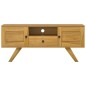 vidaXL TV-Schrank 110x30x50 cm Massivholz Teak vidaXL TV-Schrank 110x30x50 cm Massivholz Teak