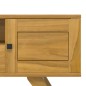 vidaXL TV-Schrank 110x30x50 cm Massivholz Teak vidaXL TV-Schrank 110x30x50 cm Massivholz Teak