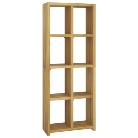 vidaXL Bücherregal 70x30x180 cm Massivholz Teak
