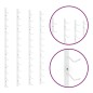 vidaXL Wand-Weinregal für 12 Flaschen 2 Stk. Weiß Eisen vidaXL Wand-Weinregal für 12 Flaschen 2 Stk. Weiß Eisen