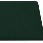 Wandpaneele 12 Stk. Dunkelgrün 60x30 cm Samt 2,16 m² Wandpaneele 12 Stk. Dunkelgrün 60x30 cm Samt 2,16 m²