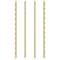 vidaXL Wand-Weinregal für 24 Flaschen 2 Stk. Golden Eisen vidaXL Wand-Weinregal für 24 Flaschen 2 Stk. Golden Eisen