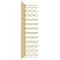 vidaXL Wand-Weinregal für 36 Flaschen 2 Stk. Golden Eisen vidaXL Wand-Weinregal für 36 Flaschen 2 Stk. Golden Eisen