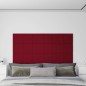 Wandpaneele 12 Stk. Weinrot 60x30 cm Samt 2,16 m² Wandpaneele 12 Stk. Weinrot 60x30 cm Samt 2,16 m²