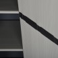 vidaXL Garten-Lagerschrank mit 3 Böden Grau & Schwarz 68x40x168 cm vidaXL Garten-Lagerschrank mit 3 Böden Grau & Schwarz 68x40x168 cm