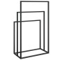 vidaXL Handtuchständer Schwarz 48x24x79 cm Eisen vidaXL Handtuchständer Schwarz 48x24x79 cm Eisen