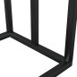 vidaXL Handtuchständer Schwarz 48x24x79 cm Eisen vidaXL Handtuchständer Schwarz 48x24x79 cm Eisen
