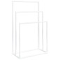 vidaXL Handtuchständer Weiß 48x24x79 cm Eisen vidaXL Handtuchständer Weiß 48x24x79 cm Eisen