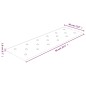 Wandpaneele 12 Stk. Grau 90x30 cm Kunstleder 3,24 m² Wandpaneele 12 Stk. Grau 90x30 cm Kunstleder 3,24 m²
