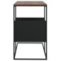 vidaXL Beistelltisch Schwarz 55x36x59,5 cm Holzwerkstoff
