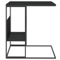 vidaXL Beistelltisch Schwarz 55x36x59,5 cm Holzwerkstoff vidaXL Beistelltisch Schwarz 55x36x59,5 cm Holzwerkstoff