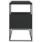 vidaXL Beistelltisch Schwarz 55x36x59,5 cm Holzwerkstoff vidaXL Beistelltisch Schwarz 55x36x59,5 cm Holzwerkstoff