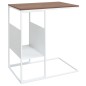 vidaXL Beistelltisch Weiß 55x36x59,5 cm Holzwerkstoff vidaXL Beistelltisch Weiß 55x36x59,5 cm Holzwerkstoff