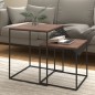 vidaXL Couchtisch-Set 2-tlg. Holzwerkstoff und Metall vidaXL Couchtisch-Set 2-tlg. Holzwerkstoff und Metall