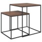 vidaXL Couchtisch-Set 2-tlg. Holzwerkstoff und Metall vidaXL Couchtisch-Set 2-tlg. Holzwerkstoff und Metall