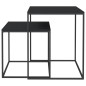 vidaXL Couchtisch-Set 2-tlg. Holzwerkstoff und Metall vidaXL Couchtisch-Set 2-tlg. Holzwerkstoff und Metall
