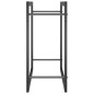 vidaXL Brennholzregal Mattschwarz 50x28x56 cm Stahl vidaXL Brennholzregal Mattschwarz 50x28x56 cm Stahl