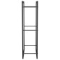 vidaXL Brennholzregal Mattschwarz 50x28x94 cm Stahl vidaXL Brennholzregal Mattschwarz 50x28x94 cm Stahl