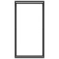 vidaXL Brennholzregal Mattschwarz 80x28x154 cm Stahl vidaXL Brennholzregal Mattschwarz 80x28x154 cm Stahl