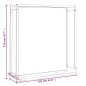 vidaXL Brennholzregal Mattschwarz 110x28x116 cm Stahl vidaXL Brennholzregal Mattschwarz 110x28x116 cm Stahl