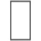 vidaXL Brennholzregal Mattschwarz 110x28x214 cm Stahl vidaXL Brennholzregal Mattschwarz 110x28x214 cm Stahl