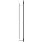 vidaXL Brennholzregal Mattschwarz 110x28x214 cm Stahl vidaXL Brennholzregal Mattschwarz 110x28x214 cm Stahl