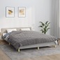 vidaXL Gewichtsdecke Grau 200x200 cm 9 kg Stoff vidaXL Gewichtsdecke Grau 200x200 cm 9 kg Stoff