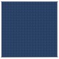 vidaXL Gewichtsdecke Blau 200x200 cm 13 kg Stoff vidaXL Gewichtsdecke Blau 200x200 cm 13 kg Stoff