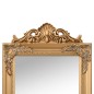 vidaXL Standspiegel Golden 40x160 cm vidaXL Standspiegel Golden 40x160 cm