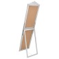vidaXL Standspiegel Silbern 45x180 cm vidaXL Standspiegel Silbern 45x180 cm