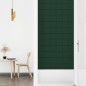 Wandpaneele 12 Stk. Dunkelgrün 90x30 cm Stoff 3,24 m² Wandpaneele 12 Stk. Dunkelgrün 90x30 cm Stoff 3,24 m²