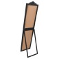 vidaXL Standspiegel Schwarz 45x180 cm vidaXL Standspiegel Schwarz 45x180 cm